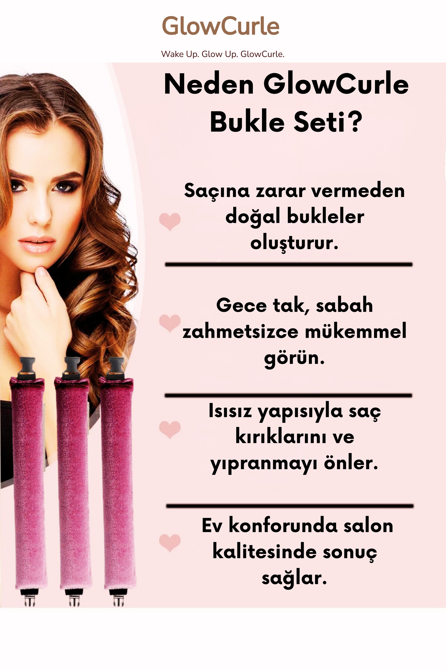 GlowCurle™ Isısız Bukle Seti